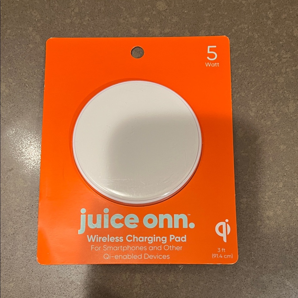 Juice Onn White Wireless Charging Pad